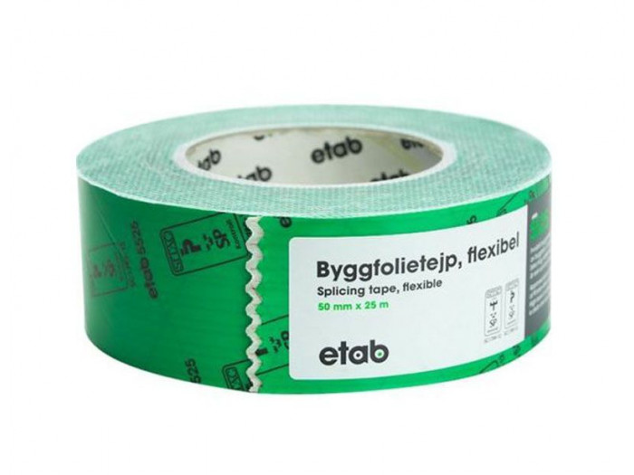 Byggfolietejp Flexibel Grön