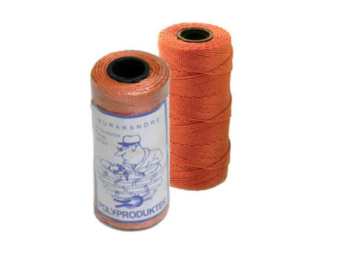 Murarsnöre orange 120m